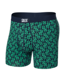 SAXX: Men's 5" Ultra Soft Boxer Brief Fly - Fab Fresh Balls/Maritime