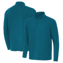 Antigua: Men's Essentials Intent 1/4 Zip Pullover - Deep Teal 105640 Clothing
