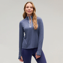 Zero Restriction: Women's Lea Zip Mock