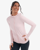 BloqUV: Women's UPF 50 Full Zip Hoodie Jacket (9105) Clothing