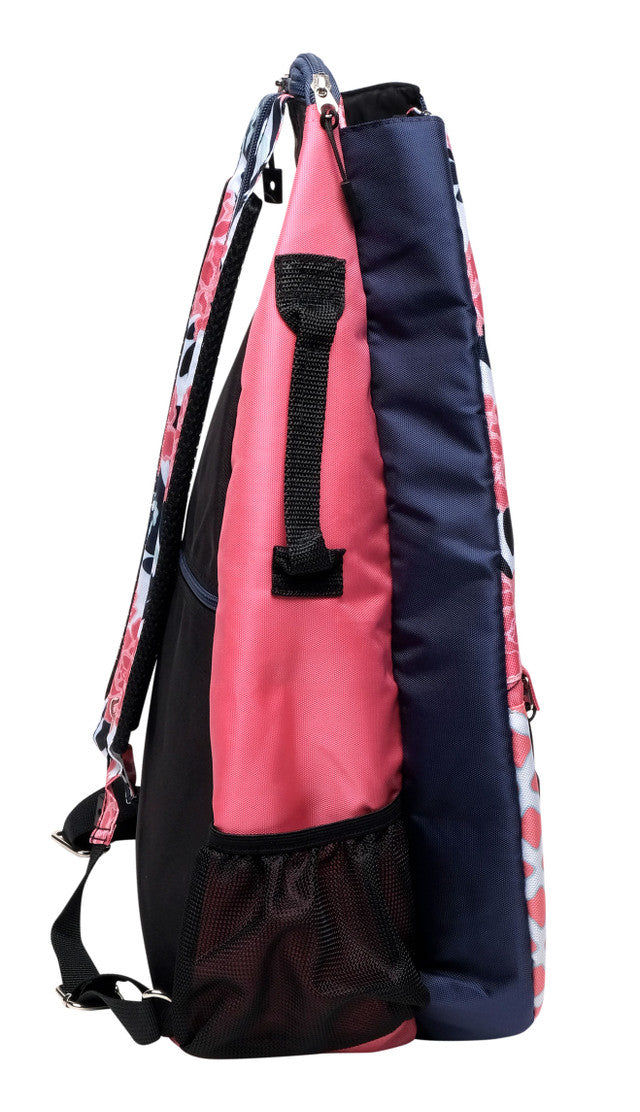 Glove It: Tennis Backpack - Peonies & Pars