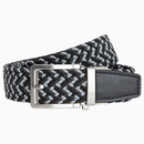 Nexbelt: Men's Braided Ratchet Golf Belt - Charcoal 1.38" [35mm]