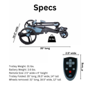 Cart-Tek: Electric Golf Trolley - FORMULA Pursuit