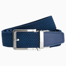 Nexbelt: Men's Braided Ratchet Golf Belt - Navy 1.38" [35mm]