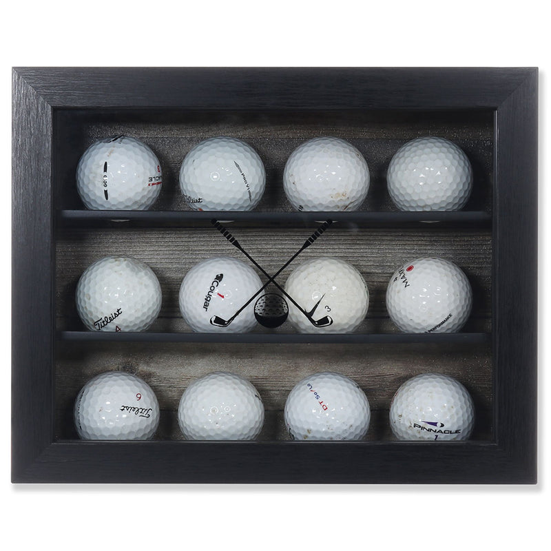 Eureka Golf: Golf Ball Shadow Box Display Case