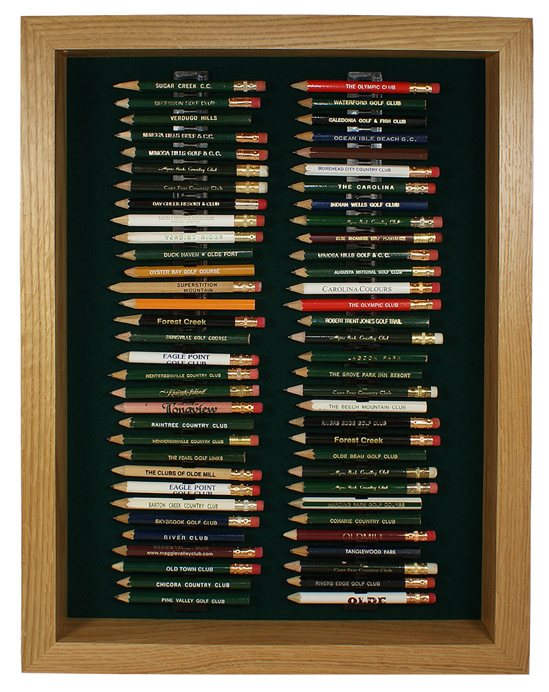 Eureka Golf: 64 Golf Pencil Display Case