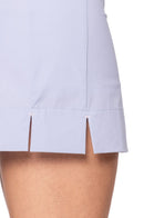 Golftini: Women's Be An Athlete Tech Pull On Skort - Seersucker Blue