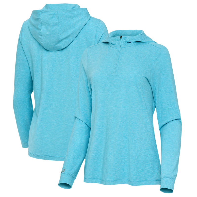 Antigua: Women's Essentials 1/4 Zip Hood - Daybreak 105668