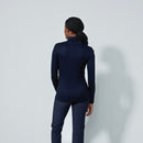Daily Sports: Women's Ancona Long Sleeve Turtle Neck Top - Dark Navy Clothing