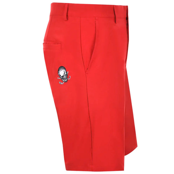Tattoo Golf: Men's OB ProCool Golf Shorts - Red
