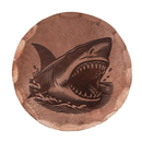 Sunfish: Copper Ball Marker - Shark