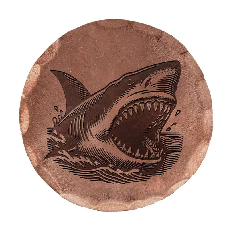 Sunfish: Copper Ball Marker - Shark