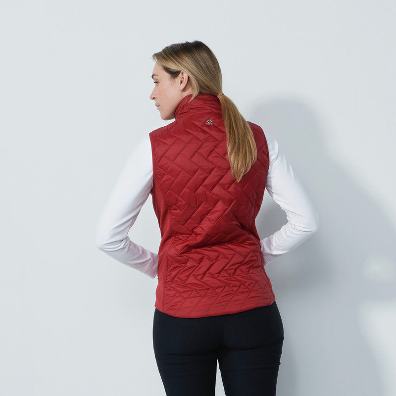 Daily Sports: Women's Bonnie Padded Vest - Umbria Red