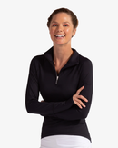 BloqUV: Women's UPF 50 Mock Zip Top (3001)
