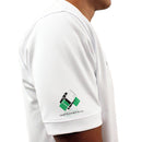 Golf Knickers: Mens Argyle Utopia Golf Shirt - RRR: Black/Lime/White Clothing
