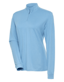Antigua: Women's Essentials 1/4 Zip Mock Polo - Mentor 105240 Clothing