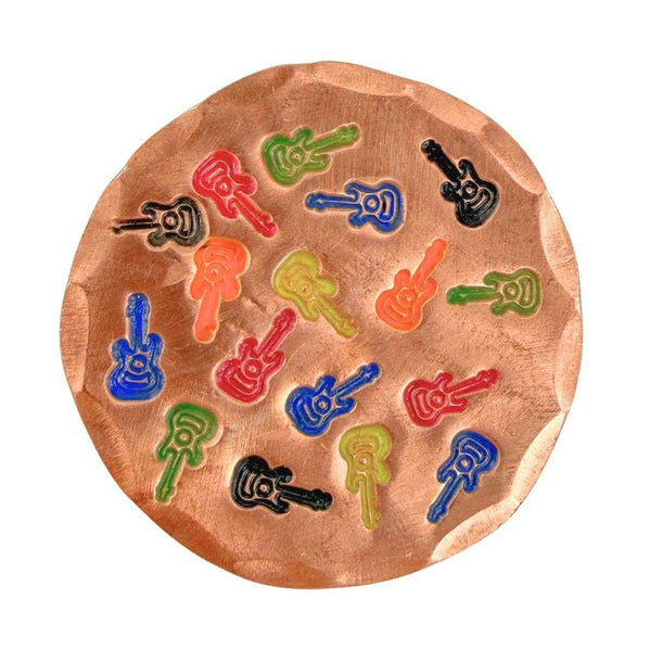 Sunfish: Hand Stamped Copper Ball Marker - Guitar
