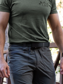 Nexbelt: Men's Explorer Ratchet Belt - Smooth Black 1.38" [35mm]