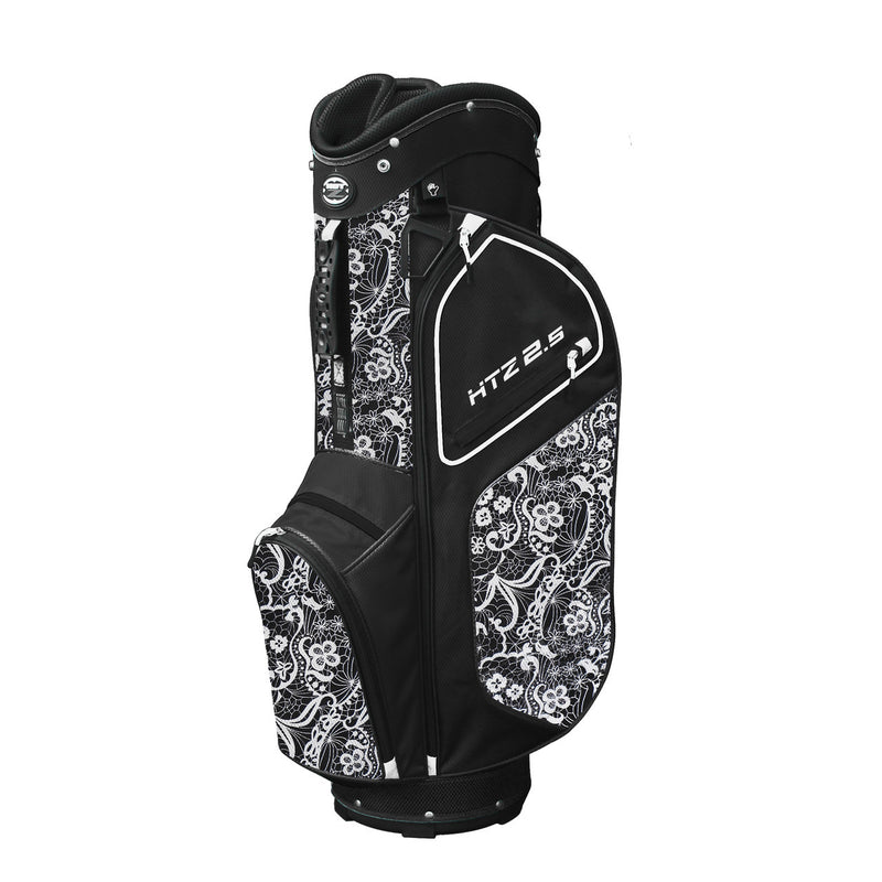 Hotz Golf: Ladies 2.5 Cart Bag - Black/White