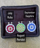 Blingo Ball Markers: Genuine Crystal Birthstone Ball Marker with Hat Clip