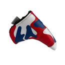 Sunfish: Appliqué Blade Putter Covers - Red White and Blue Camo