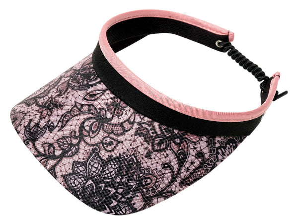 Glove It: Coil Golf Visors - Rose Lace