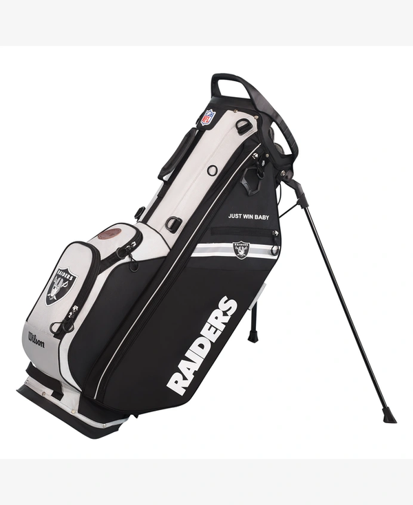 Wilson: NFL Stand Golf Bag - Las Vegas Raiders