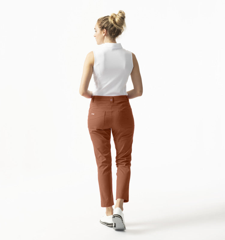 Daily Sports: Women's Lyric High Water Ankle Pants - Cinnamon
