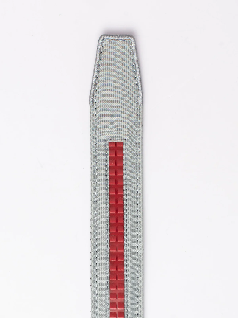 Nexbelt: Men's Braided Leather Golf Ratchet Belt - Grey 1.38" [35MM]