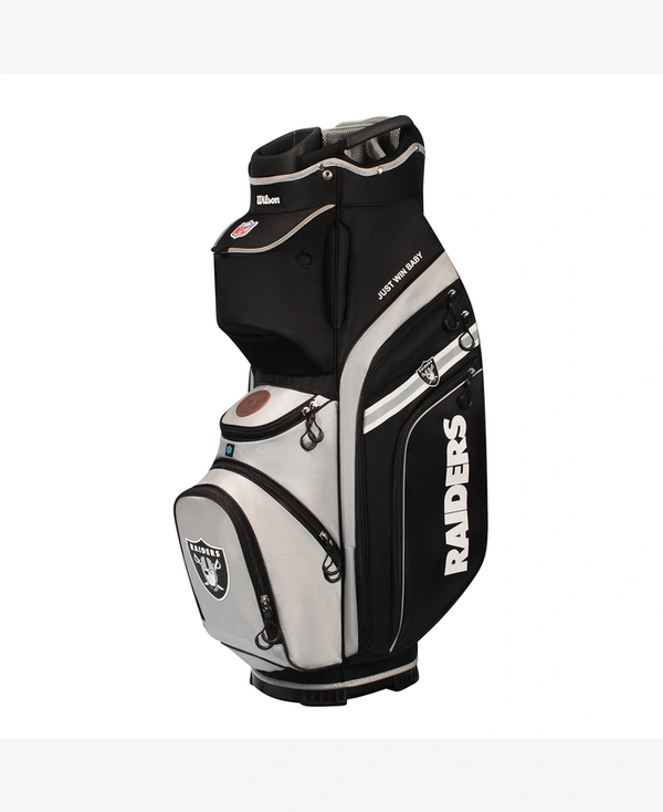 Wilson: NFL Cart Golf Bag - Las Vegas Raiders (BACK ORDERED UNTIL MID OCT/2024)