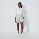 Daily Sports: Women's Lyrics Shorts V2 - Raw Beige
