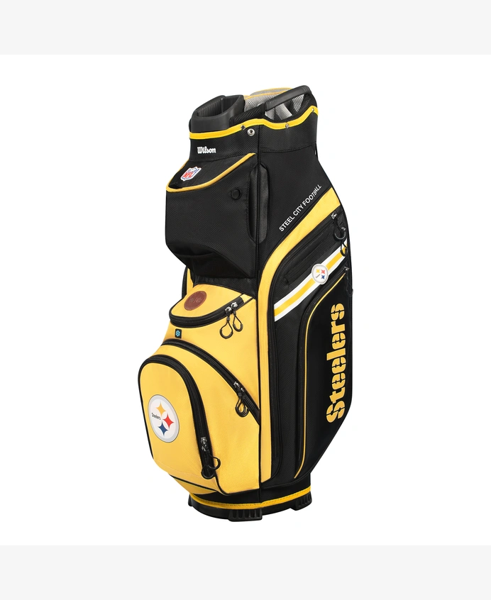 Wilson: NFL Cart Golf Bag - Pittsburgh Steelers