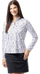 SanSoleil: Ladies SolShine Long Sleeve Mock - 900320