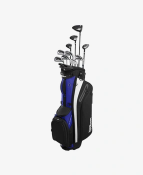 Wilson: Complete Steel Golf Club Set Carry Bag - Playerfit