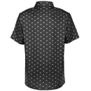 Tattoo Golf: Men's Micro Skull ProCool Golf Shirt - Black