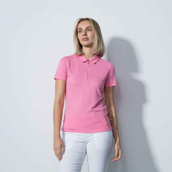Daily Sports: Women's Peoria Short Sleeve Polo - Pink Sky