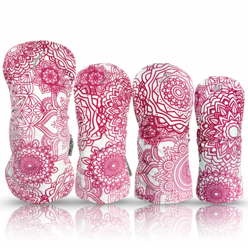 Taboo Fashions: Ladies 4-Pack Club Cover Set - Pink Mandala