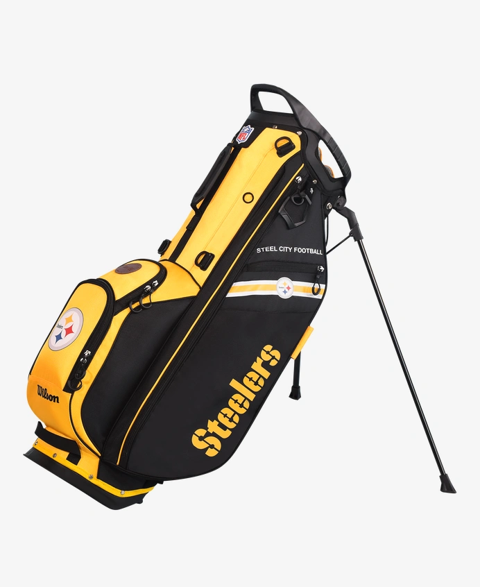 Wilson: NFL Stand Golf Bag - Pittsburgh Steelers