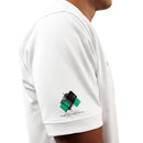 Golf Knickers: Mens Argyle Utopia Golf Shirt - 6L: Charcoal/Black/Lime Clothing