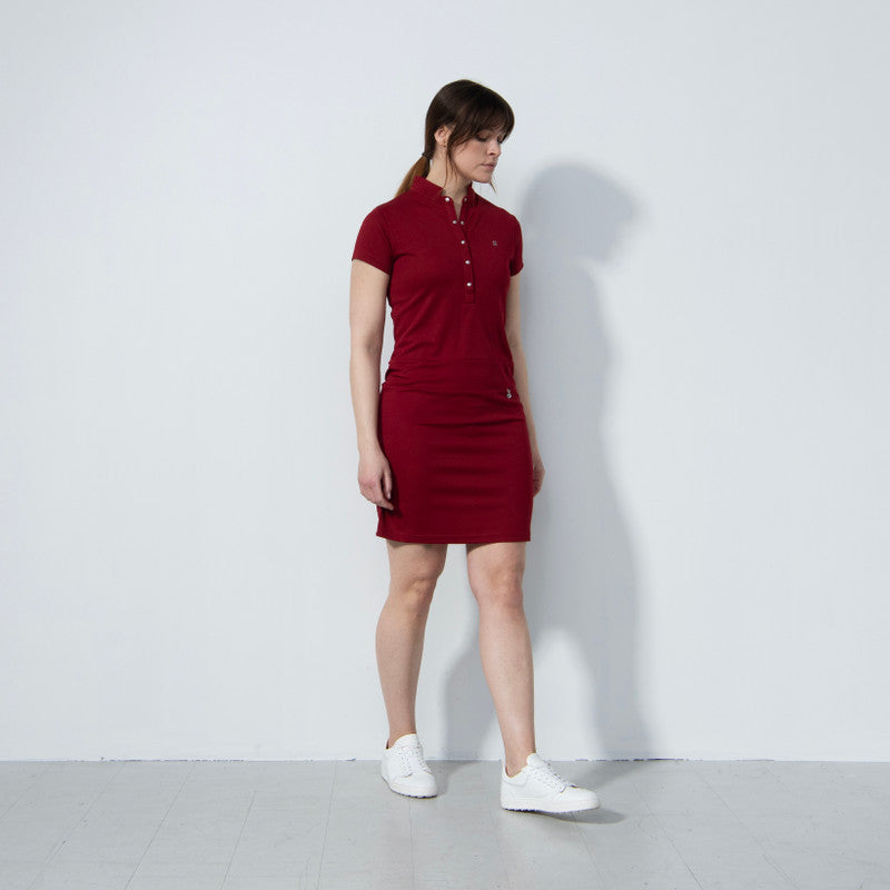 Daily Sports: Women's Ballina Cap Sleeve Dress - Umbria Red