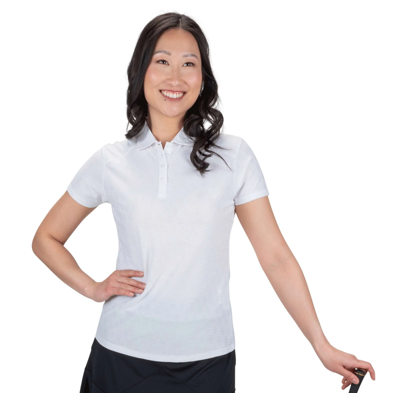 Nancy Lopez Golf: Women's Tempo Short Sleeve Polo