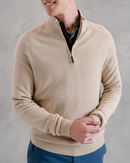 B.Draddy: Men's Quarter Zip Sweater - The Marsay