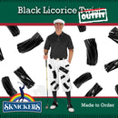 Golf Knickers: Mens Sknickers Knickers Outfit - Black Licorice