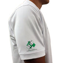 Golf Knickers: Mens Argyle Utopia Golf Shirt - AA: Lime/White Clothing