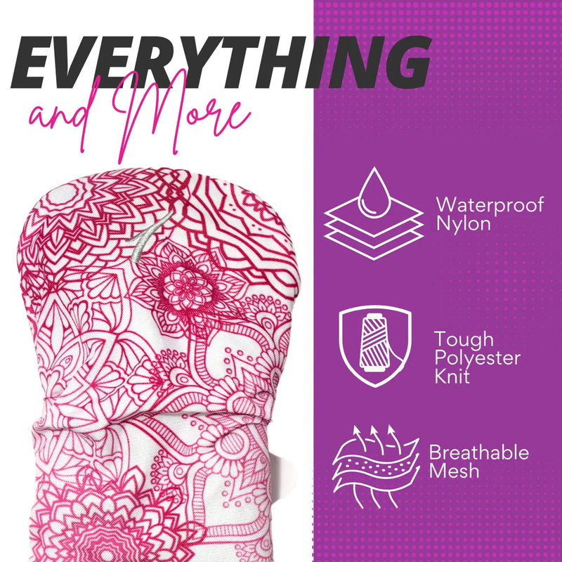 Taboo Fashions: Ladies 4-Pack Club Cover Set - Pink Mandala