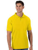 Antigua: Men's Essentials Short Sleeve Polo - Legacy Pique 029 Yellow Clothing