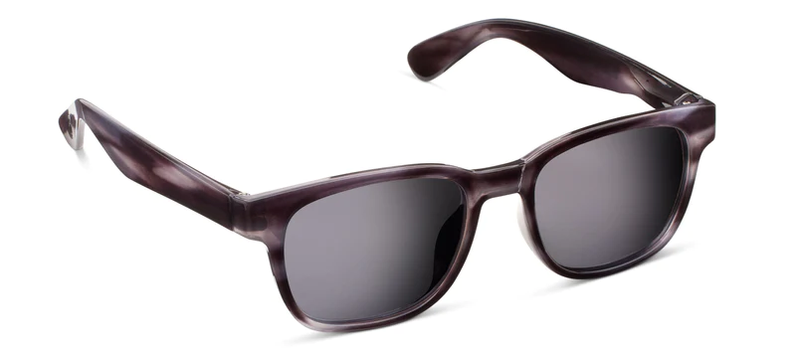 18th Hole Charcoal Horn Bifocal Sunglasses by Peepers