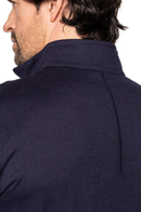 Golftini: Men's Heathered Quarter Zip Pullover