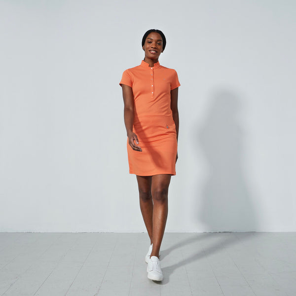 Daily Sports: Women's Ballina Cap Sleeve Dress - Orange