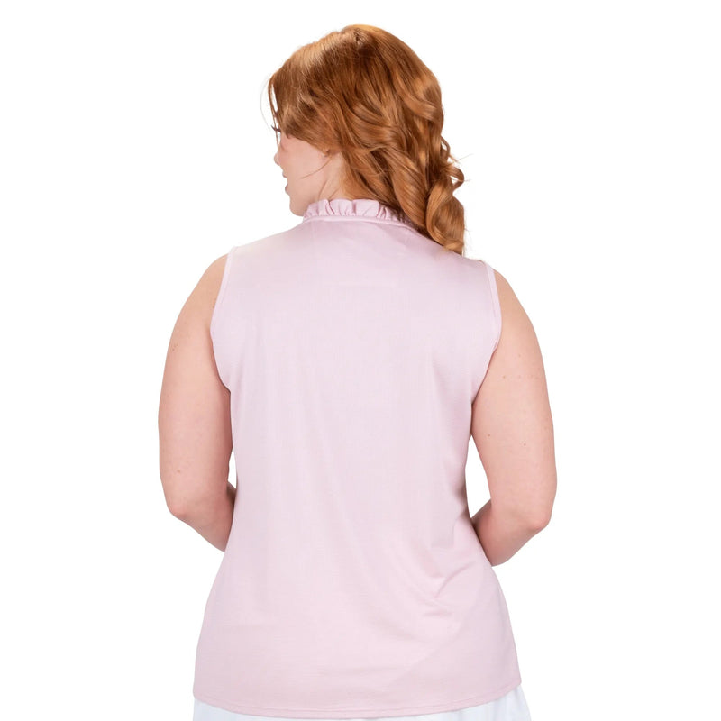 Nancy Lopez Golf: Women's Fresh Sleeveless Polo Plus